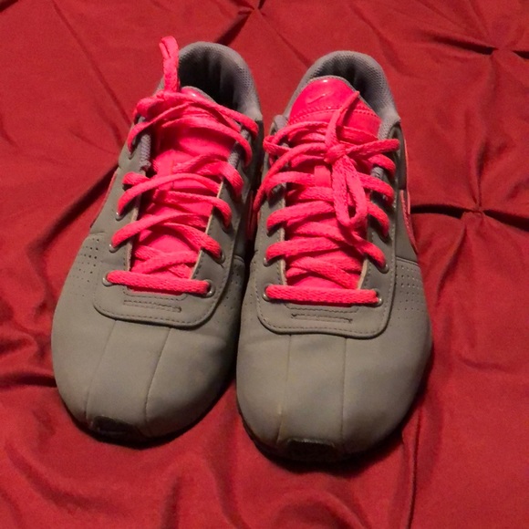 Nike Other - Grey and Pink Nike Shox